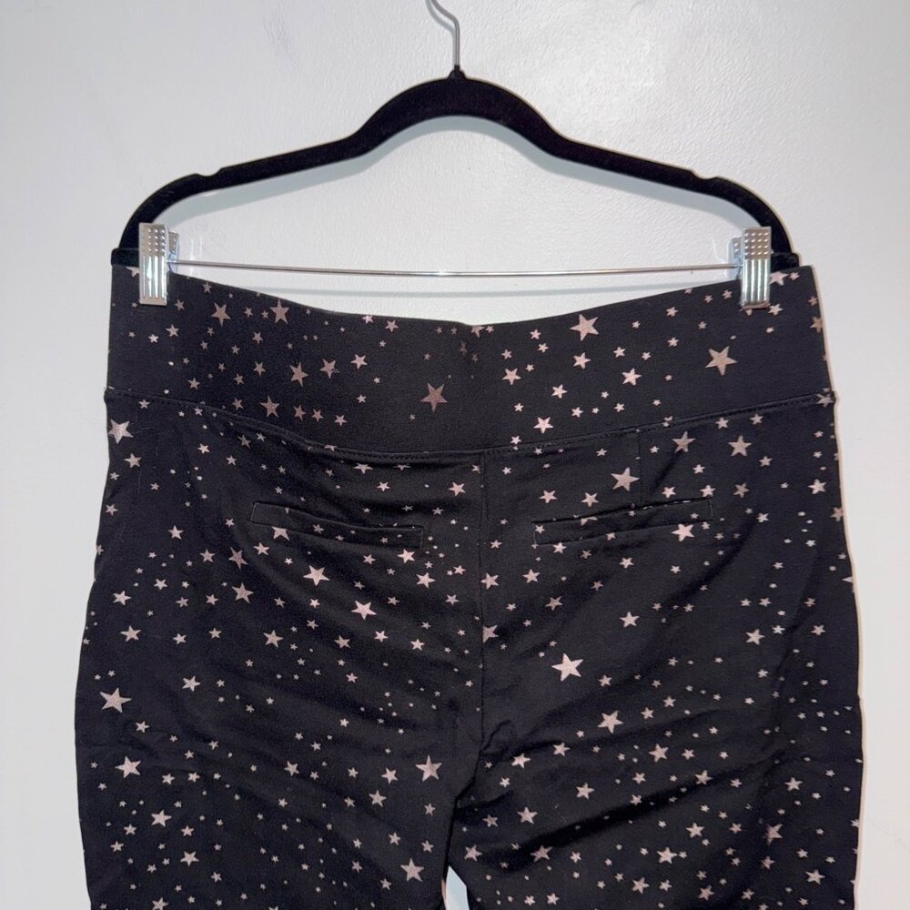 Torrid Pixie Black Star Patterned Stretch Skinny … - image 4